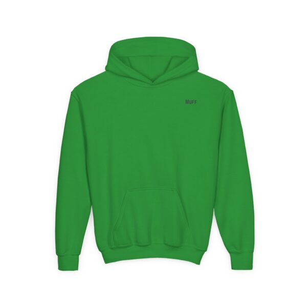 "Sock It To Me" Youth Hooded Sweatshirt - Image 2