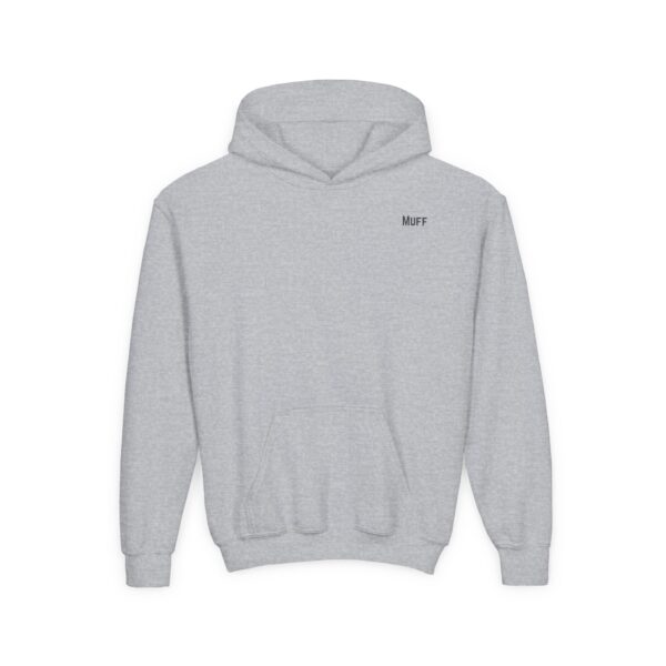 "Sock It To Me" Youth Hooded Sweatshirt - Image 5